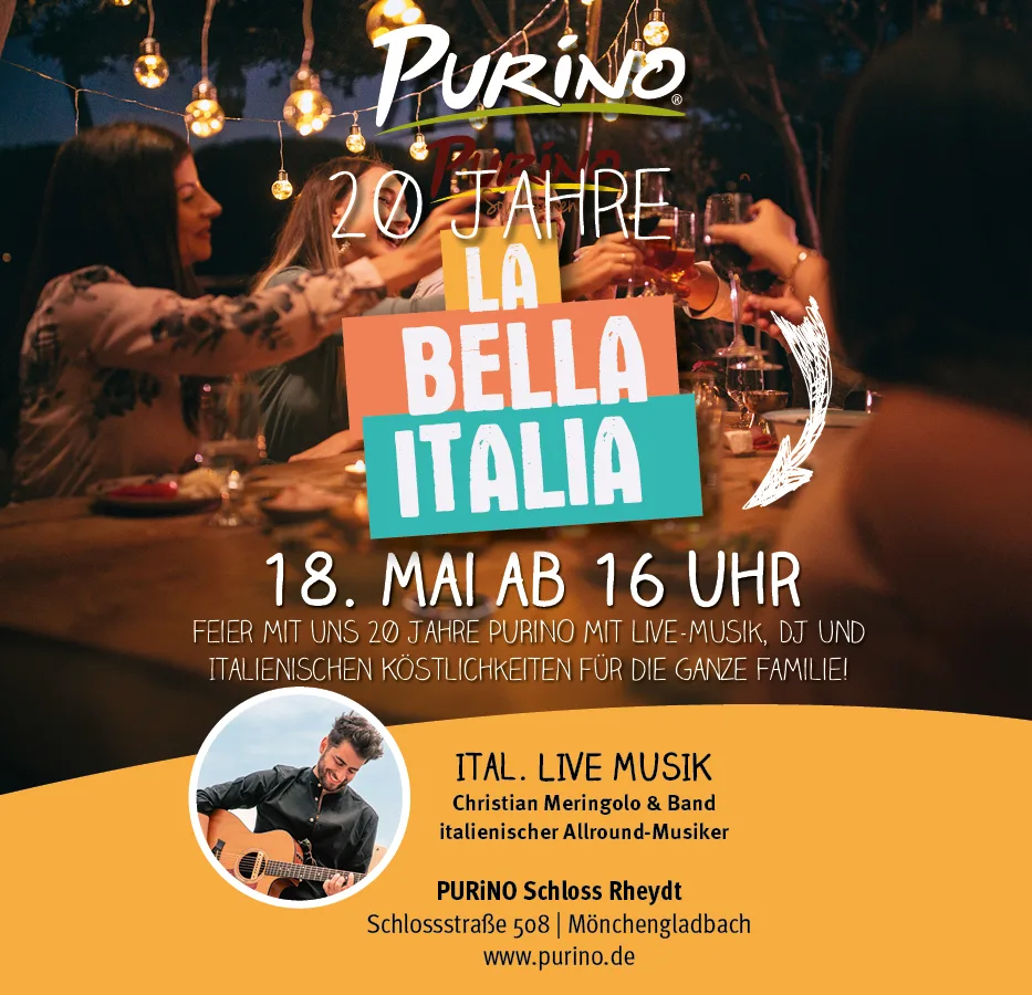 20 Jahre Purino - La bella Italia